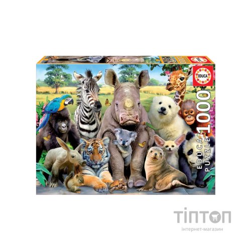 Пазл Educa Animals 1000 елементів (6425186)