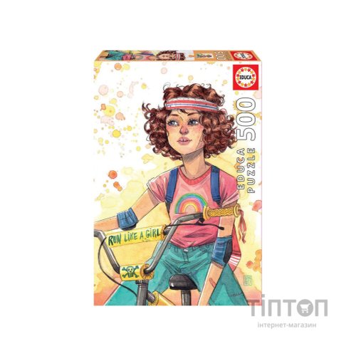 Пазл Educa Біжи як дівчинка 500 елементів (6337249)