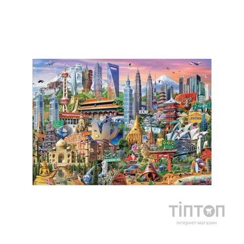 Пазл Educa Пам'ятки Азії 1500 елементів (6337237)