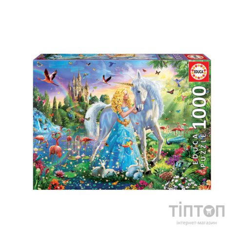 Пазл Educa Принцеса і єдиноріг 1000 елементів (6336914)