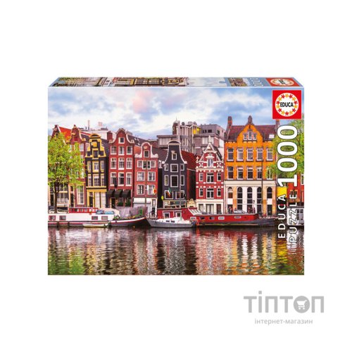 Пазл Educa Танцюючі будинки, Амстердам 1000 елементів (6336981)