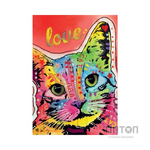 Пазл Educa Tilt Cat Love, Дин Руссо 1000 елементів (6337235)