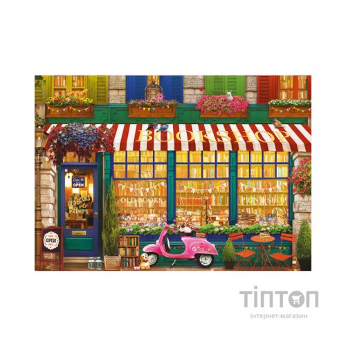Пазл Educa Вінтажна книжкова лавка 4000 елементів (6425228)