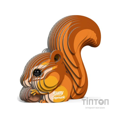 Пазл Eugy 3D Зоопарк Бурундук (XEG-041)