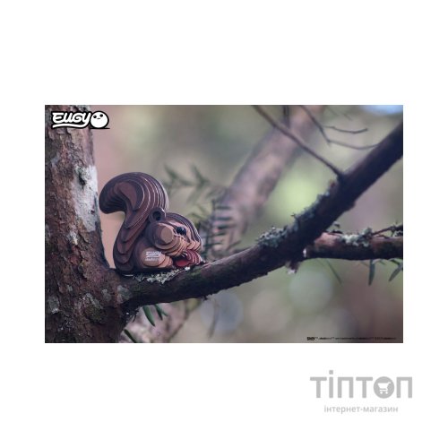 Пазл Eugy 3D Зоопарк Бурундук (XEG-041)