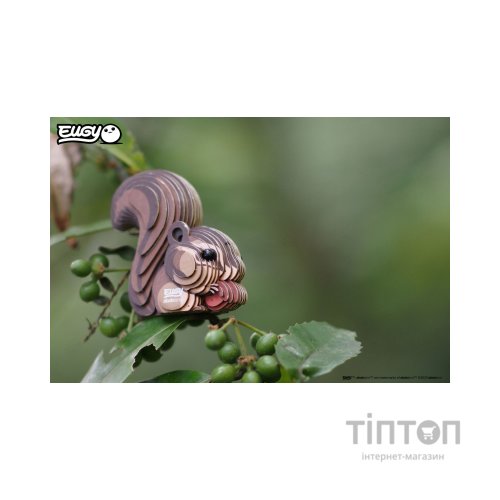 Пазл Eugy 3D Зоопарк Бурундук (XEG-041)