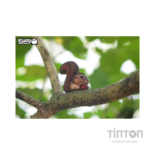 Пазл Eugy 3D Зоопарк Бурундук (XEG-041)