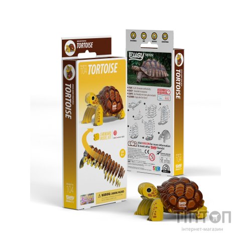 Пазл Eugy 3D Зоопарк Черепаха (XEG-104)
