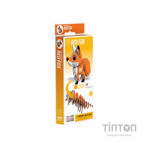 Пазл Eugy 3D Зоопарк Червона лисиця (XEG-072)