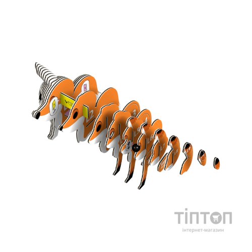 Пазл Eugy 3D Зоопарк Червона лисиця (XEG-072)