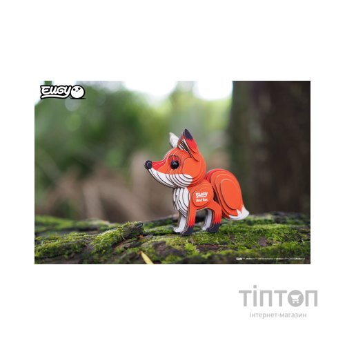 Пазл Eugy 3D Зоопарк Червона лисиця (XEG-072)