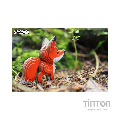 Пазл Eugy 3D Зоопарк Червона лисиця (XEG-072)