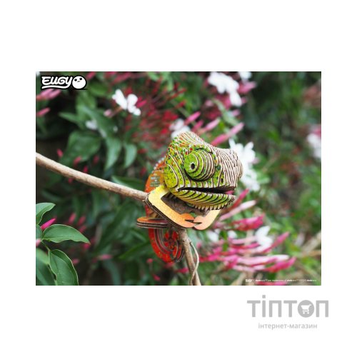 Пазл Eugy 3D Зоопарк Хамелеон (XEG-075)