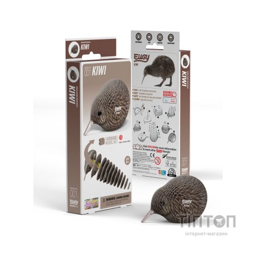 Пазл Eugy 3D Зоопарк Ківі (XEG-001)