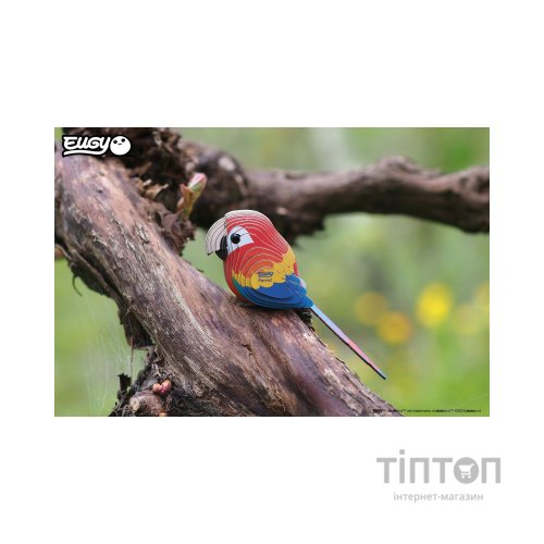 Пазл Eugy 3D Зоопарк Папуга Ара (XEG-023)