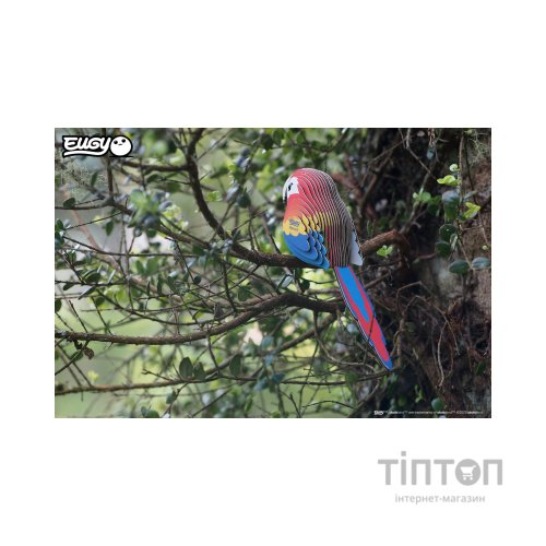 Пазл Eugy 3D Зоопарк Папуга Ара (XEG-023)