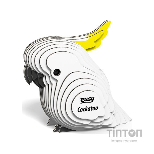 Пазл Eugy 3D Зоопарк Папуга Какаду (XEG-028)