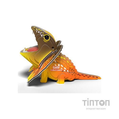 Пазл Eugy 3D Зоопарк Плащоносна ящірка (XEG-108)