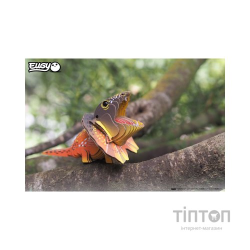 Пазл Eugy 3D Зоопарк Плащоносна ящірка (XEG-108)