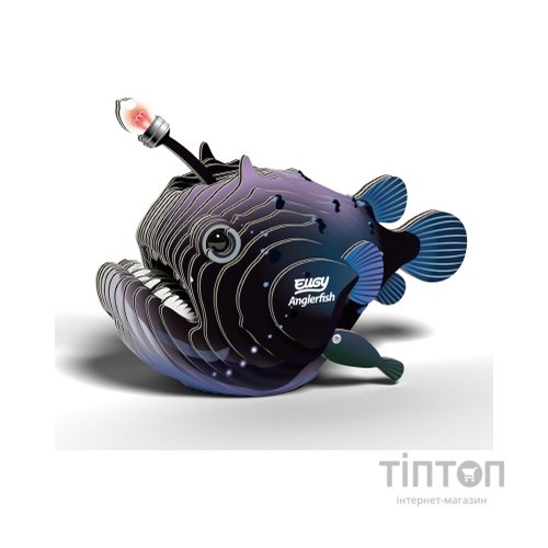Пазл Eugy 3D Зоопарк Риба морський чорт (Вудильник) (XEG-116)