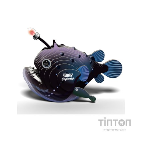 Пазл Eugy 3D Зоопарк Риба морський чорт (Вудильник) (XEG-116)