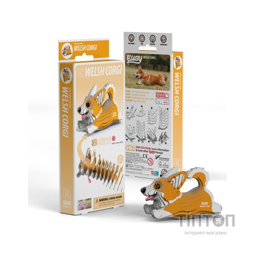 Пазл Eugy 3D Зоопарк Вельш коргі (XEG-080)