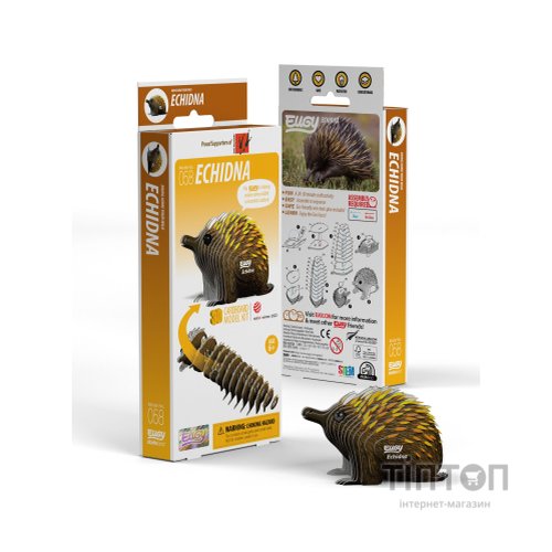 Пазл Eugy 3D Зоопарк Єхидна (XEG-058)