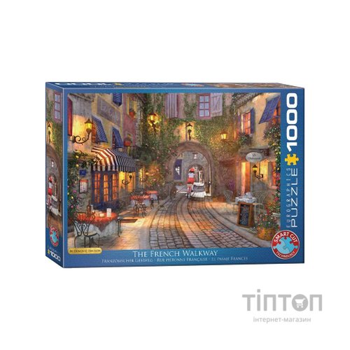 Пазл Eurographics Французька вулочка Домінік Девісон, 1000 елементів (6000-0961)