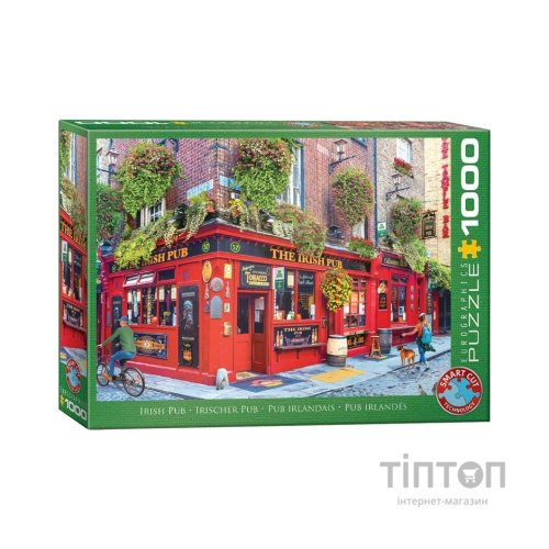 Пазл Eurographics Ірландський паб, 1000 елементів (6000-5709)