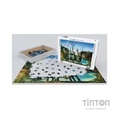 Пазл Eurographics Лебеді, які відбиваються у слонах Сальвадор Далі 1000 елемен (6000-0846)