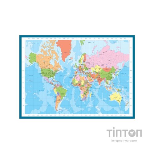 Пазл Eurographics Мапа світу, 1000 елементів (6000-1271)