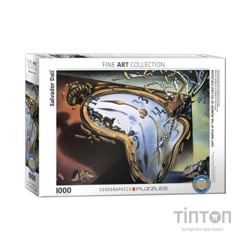 Пазл Eurographics М'який годинник у момент першого вибуху Сальвадор Далі 1000 (6000-0842)