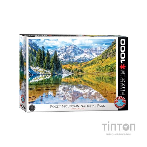 Пазл Eurographics Національний парк Скелясті гори, Колорадо, 1000 елементів (6000-5472)