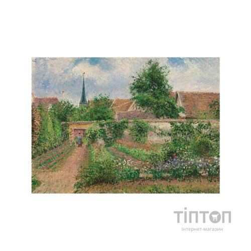 Пазл Eurographics Овочевий сад похмурим ранком Каміль Піссарро, 1000 елементів (6000-0825)