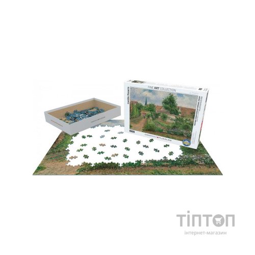 Пазл Eurographics Овочевий сад похмурим ранком Каміль Піссарро, 1000 елементів (6000-0825)