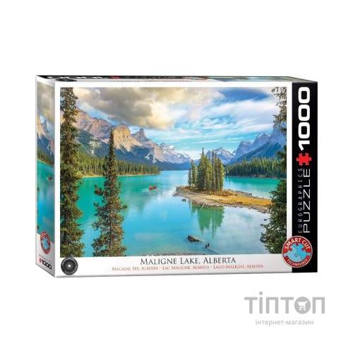Пазл Eurographics Озеро Малайн Альберта 1000 елементів (6000-5430)