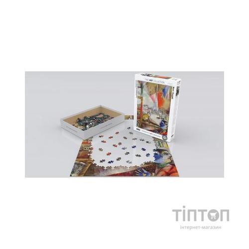 Пазл Eurographics Париж через вікно Марк Шагал 1000 елем. (6000-0853)