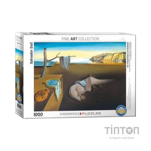 Пазл Eurographics Постійність пам'яті Сальвадор Далі 1000 елементів (6000-0845)