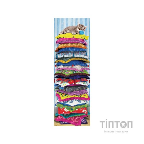 Пазл Eurographics Пухнастий кіт на подушках, 1000 елементів панорамний (6010-5631)