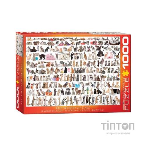 Пазл Eurographics Світ кішок 1000 елементів (6000-0580)