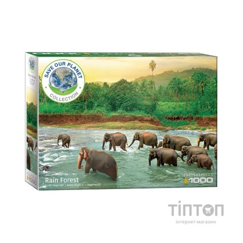Пазл Eurographics Тропічний ліс Врятуємо нашу планету (6000-5540)
