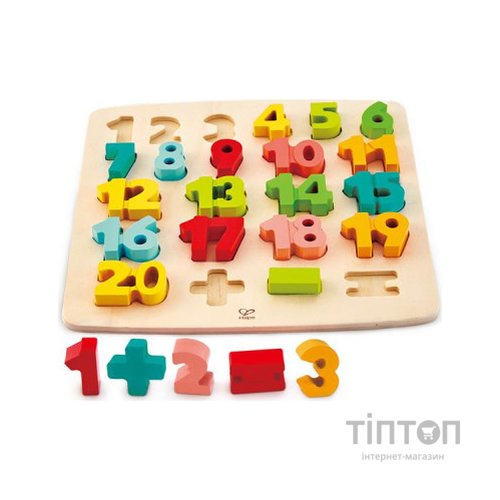 Пазл Hape дерев'яний Цифри (E1550)
