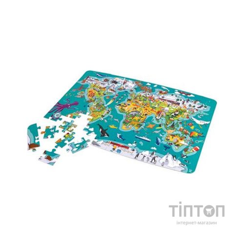 Пазл Hape гра Карта світу 105 елементів (E1626)