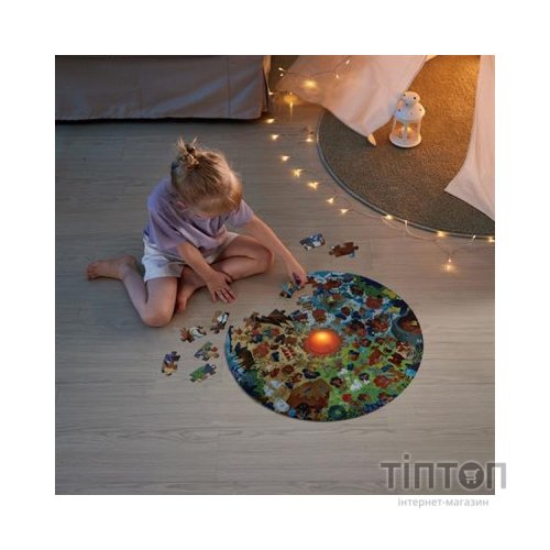 Пазл Hape круглий Кам'яний вік 100 елементів (E1638)