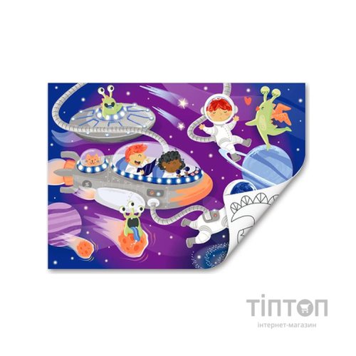 Пазл Hape Прибульці з розмальовкою (E1644)