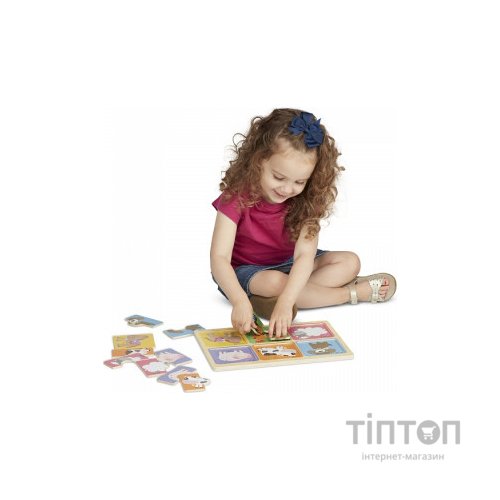 Пазл Melissa&Doug дерев'яні у футлярі "Друзі ферми" (MD31363)