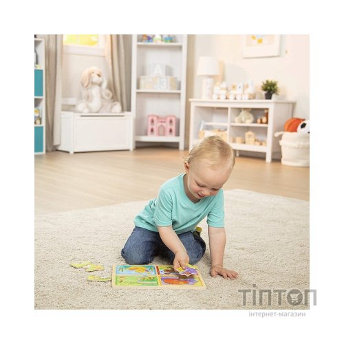 Пазл Melissa&Doug дерев'яні у футлярі "Грайливі друзі" (MD31364)