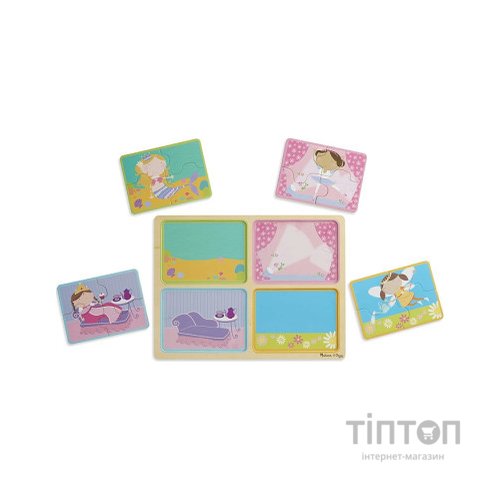 Пазл Melissa&Doug дерев'яні у футлярі "Маленькі принцеси" (MD31365)