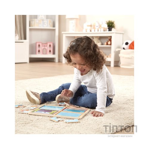Пазл Melissa&Doug дерев'яні у футлярі "Транспортні засоби" (MD31361)