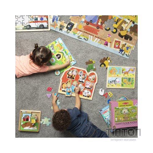 Пазл Melissa&Doug дерев'яні у футлярі "Тварини" (MD31362)